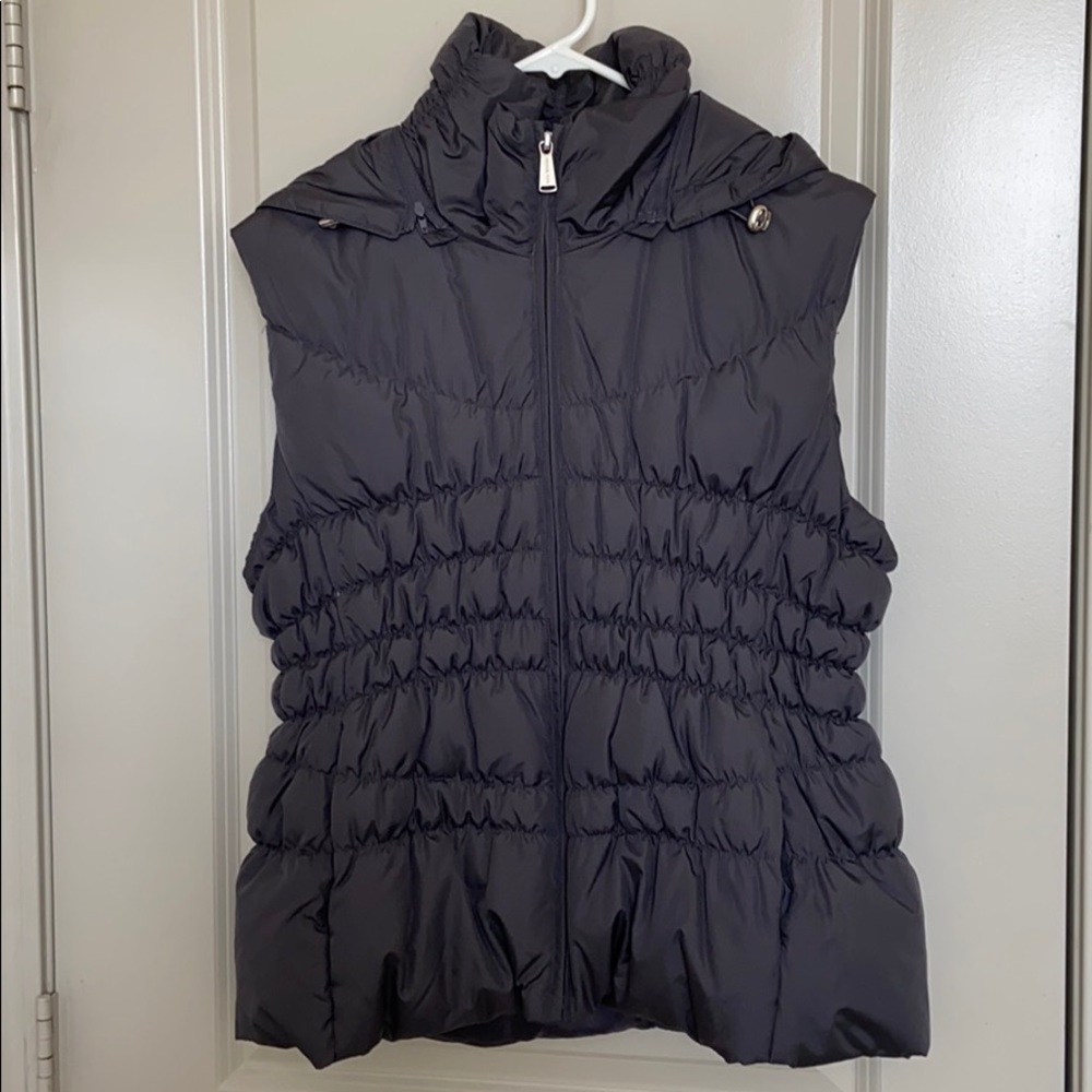 Michael Kors Down Puffer Vest with Hood